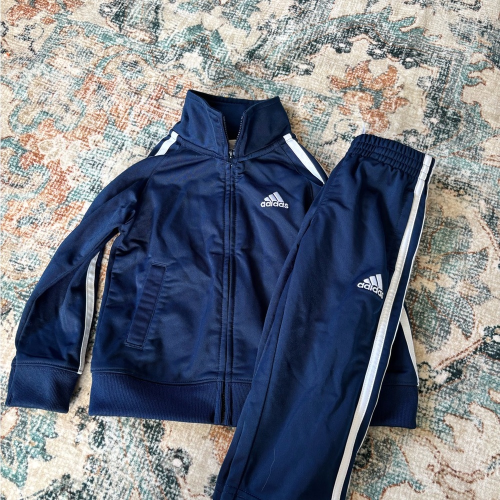 Adidas 3T Navy Blue Tracksuit